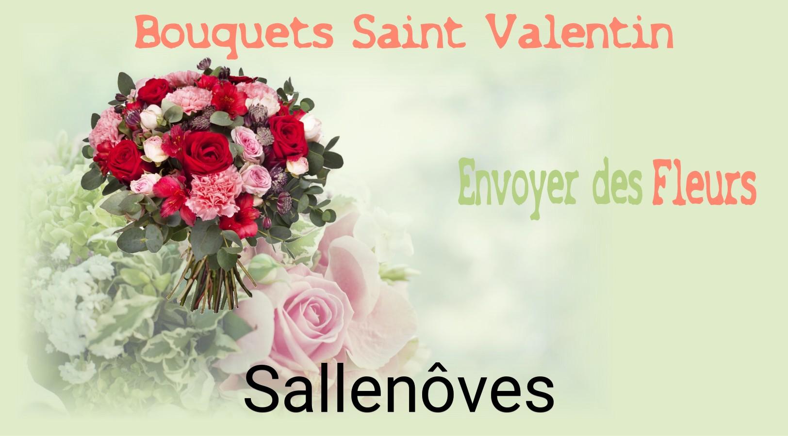Roses de Saint-Valentin livrées à Sallenôves